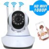 Kit 2 Camaras Seguridad Wifi Roboticas