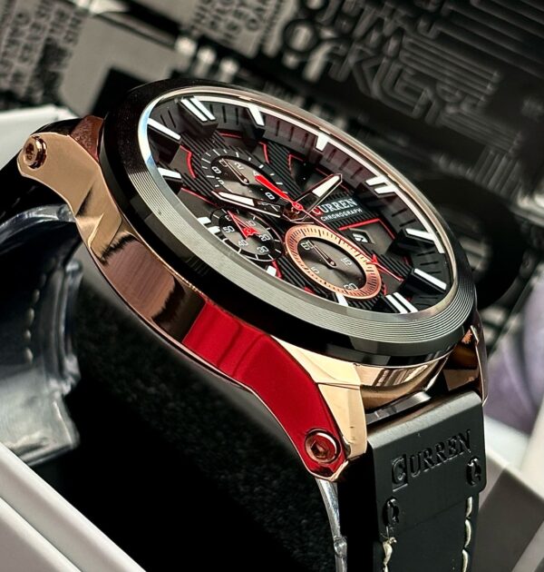Reloj Curren 8346 Hombre Pulso Cuero