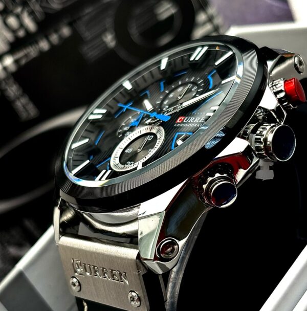 Reloj Curren 8346 Hombre Pulso Cuero