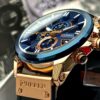 Reloj Curren 8346 Hombre Pulso Cuero