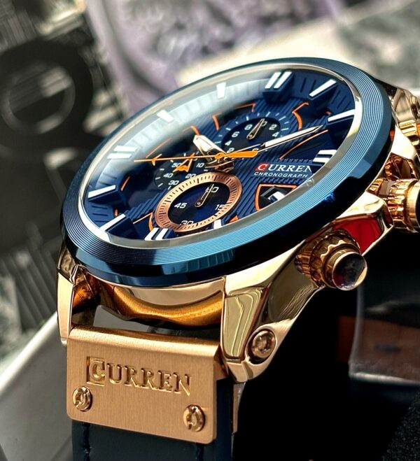 Reloj Curren 8346 Hombre Pulso Cuero