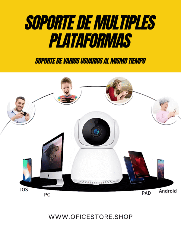 Kit 2 Camaras Seguridad Wifi Tipo Xiaomi