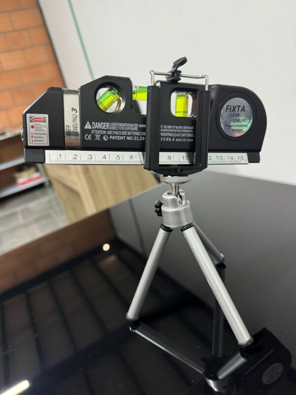 Metro nivel laser con tripode