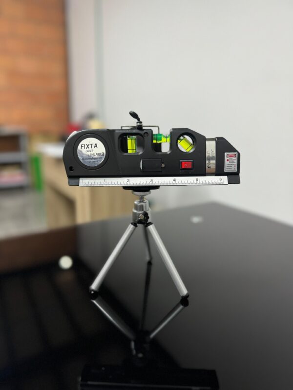 Metro nivel laser con tripode